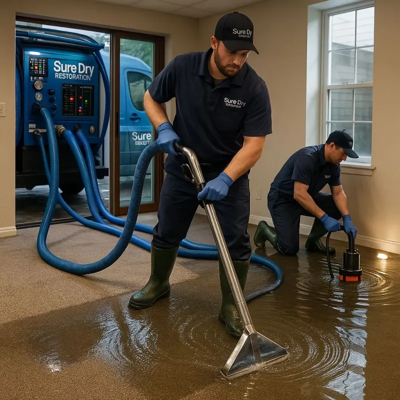 Water Extraction and Removal process in Chadbourn, NC